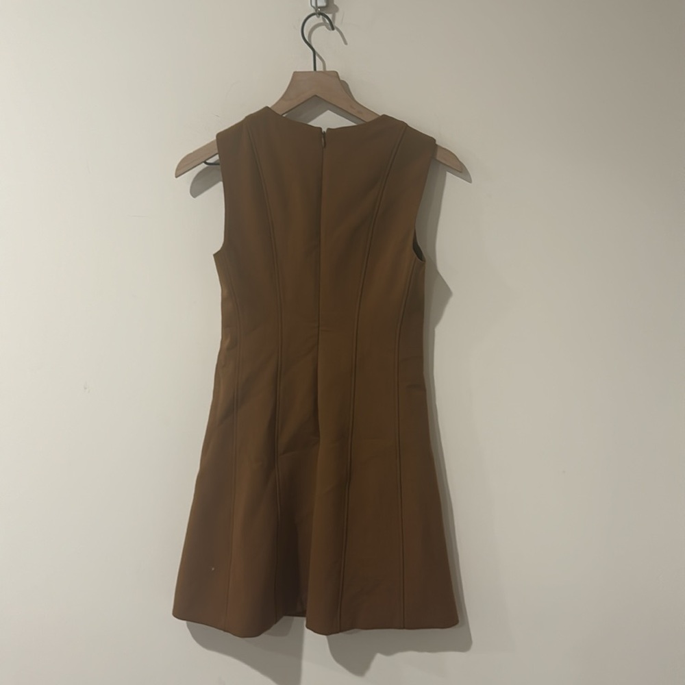 Theory Brown Mini Dress - Picture 6 of 6